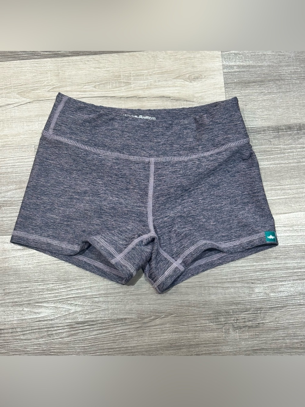 WodBottom Purple Athletic Gym Shorts | 3” Inseam | Size Small